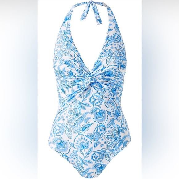 MELISSA ODABASH ZANZIBAR CERAMIC SWIMSUIT, size 2, $278 - Picture 3 of 11